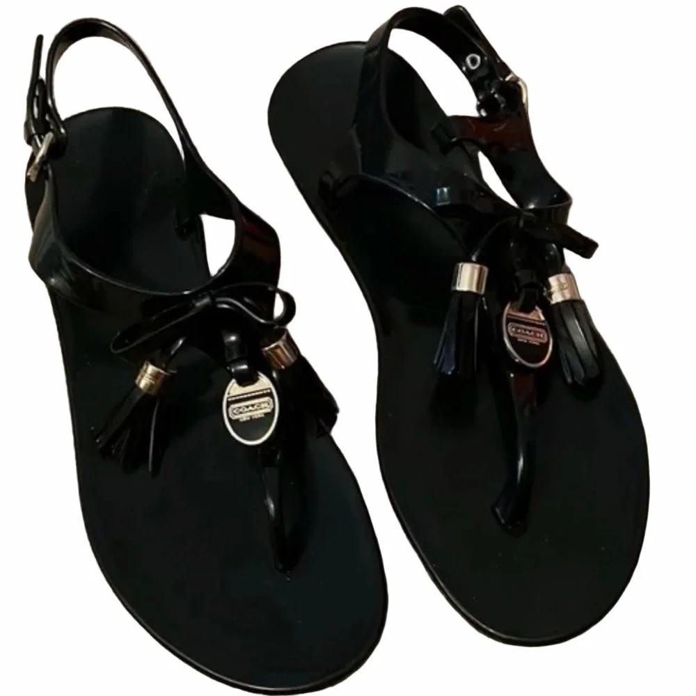 Coach Helma Jelly Thong Sandal | EUC
